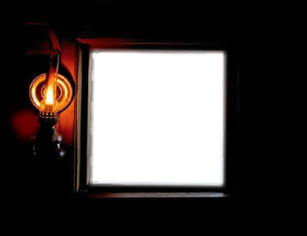 Dark window Bill Photo frame effect