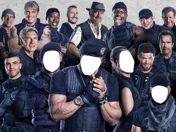 Expendables 3 Montage photo