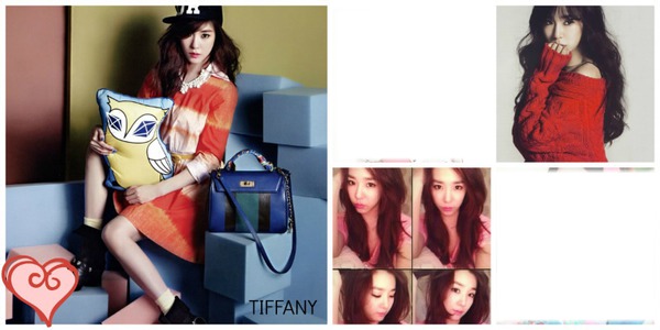 Portada Tiffany Hwang Photo frame effect