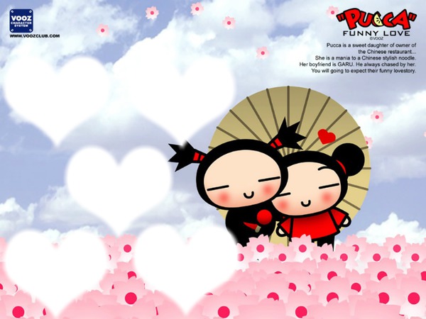 Pucca Photo frame effect
