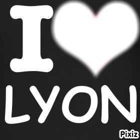 I love lyon Фотомонтаж