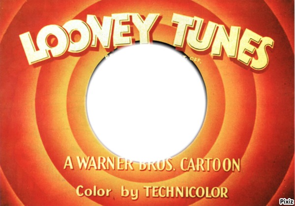 looney tunes Photo frame effect