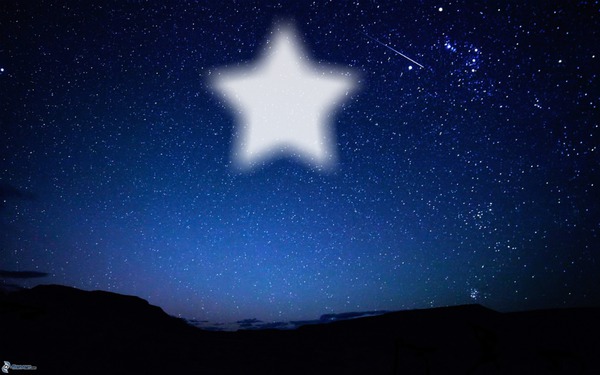 star night Фотомонтажа