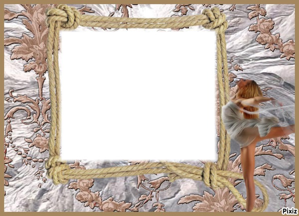 danseuse Photo frame effect