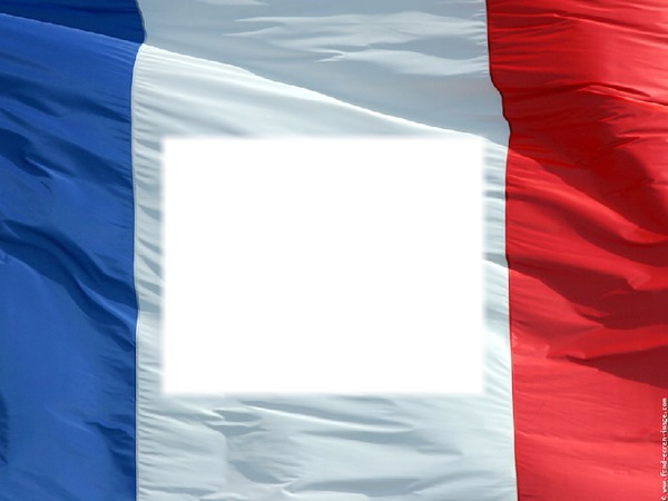 drapeau français Valokuvamontaasi