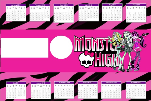 Monster High Fotomontage