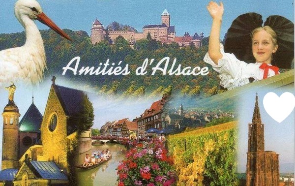 Amitiés d'Alsace Fotomontáž
