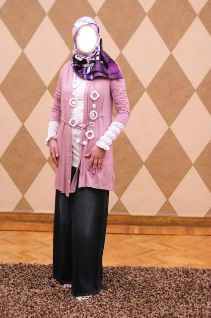 hijab-style-tenue Fotomontasje