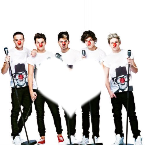 heart to One Direction Fotomontáž
