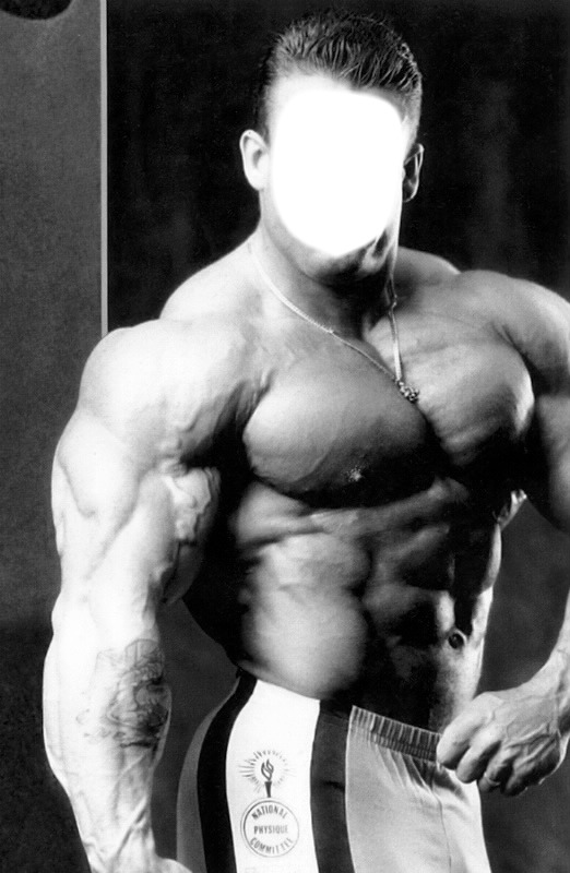 Dorian yates (Homme bodybuilder) Fotomontasje