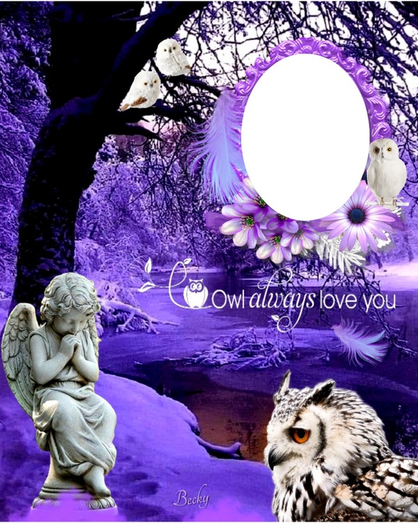 i will owl ways love you Fotomontāža