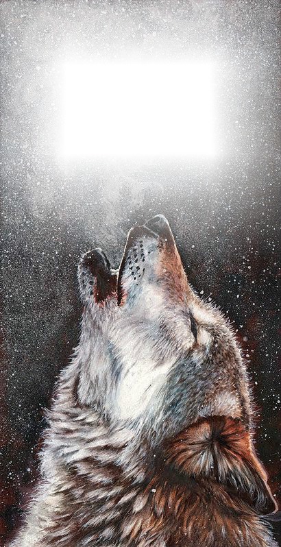 wolf Fotomontāža