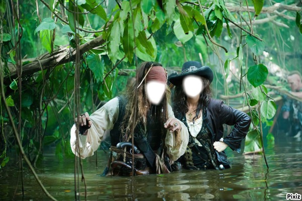 pirate Photomontage