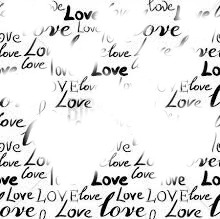 love and hearts Montage photo