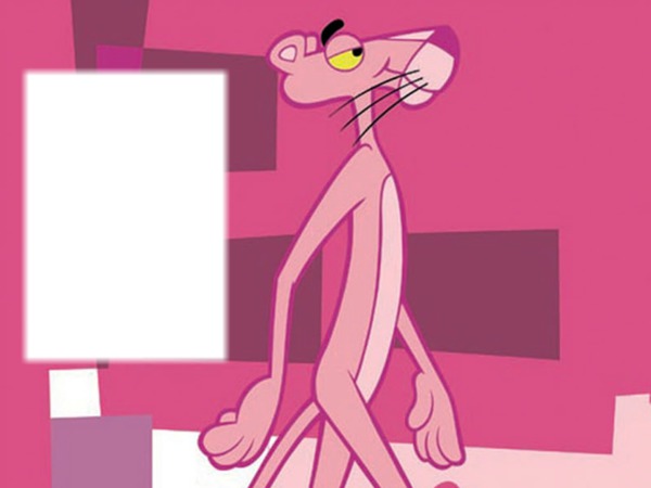 Pink Panther 4 Photo frame effect