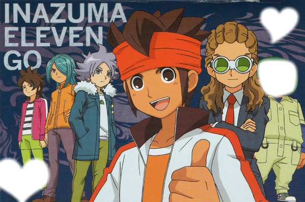 inazuma eleven go Фотомонтаж