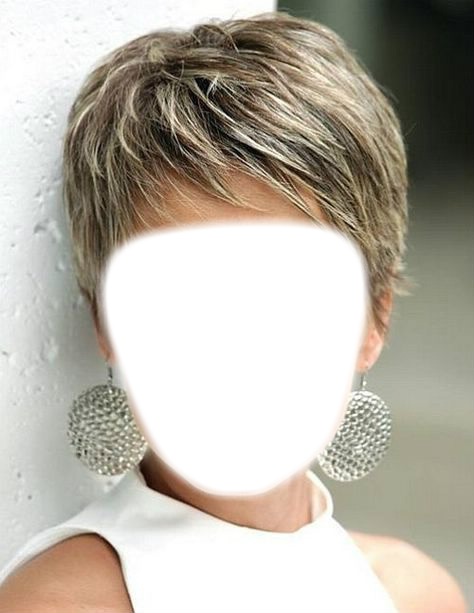 coupe de cheveux femme Fotomontasje