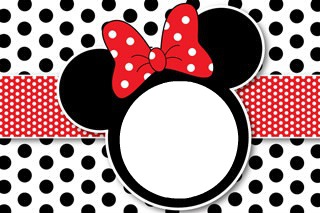 Minnie Mouse Fotomontagem
