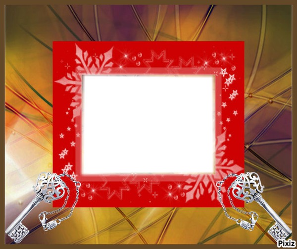 rouge Photo frame effect