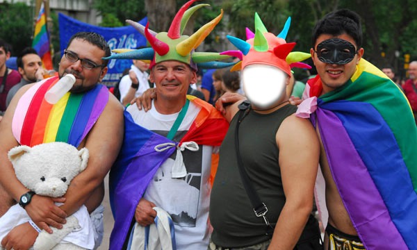 orgullo gay VI Фотомонтажа