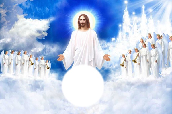 Jesus en ti confio Photomontage
