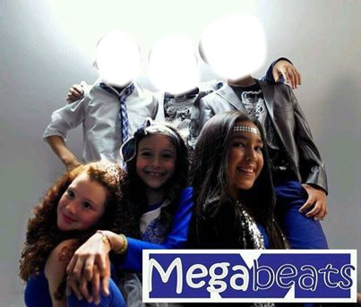 mega beats Fotomontage