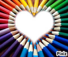 pencil heart <3 Fotoğraf editörü
