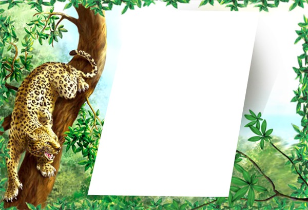 jungle Photo frame effect