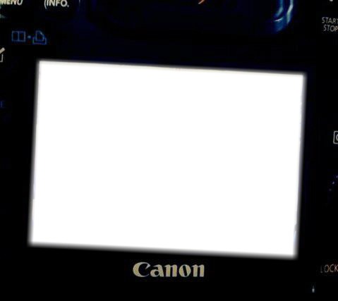 canon camera Fotomontage