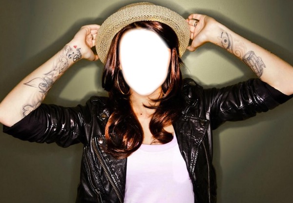 Visage Cher Lloyd Montage photo