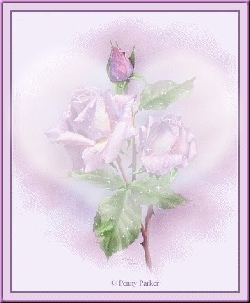 Coeur violet Montaje fotografico