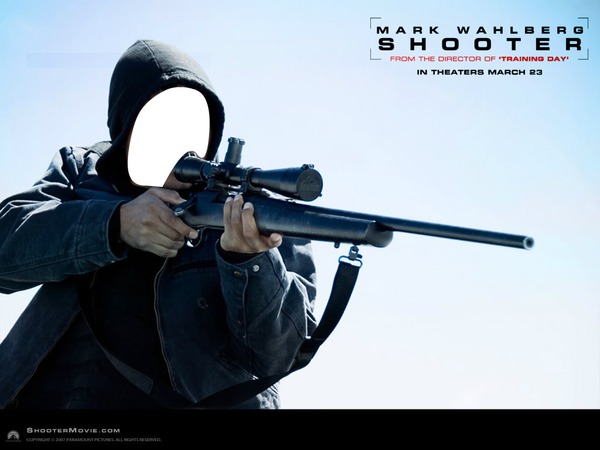 Shooter Fotomontáž