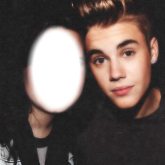 Justin Bieber e você Montaje fotografico
