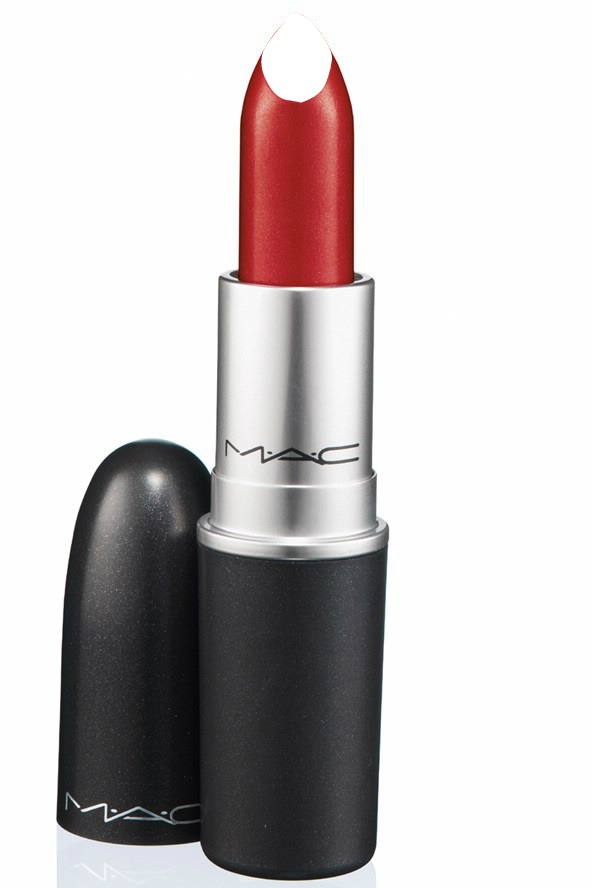 M.A.C Red Lipstick Фотомонтажа