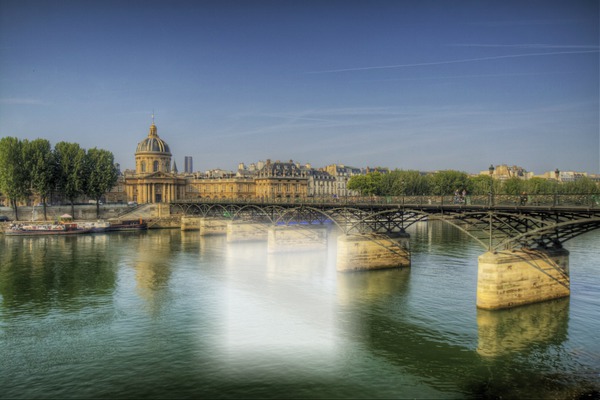 Paris le pont Desarts Φωτομοντάζ
