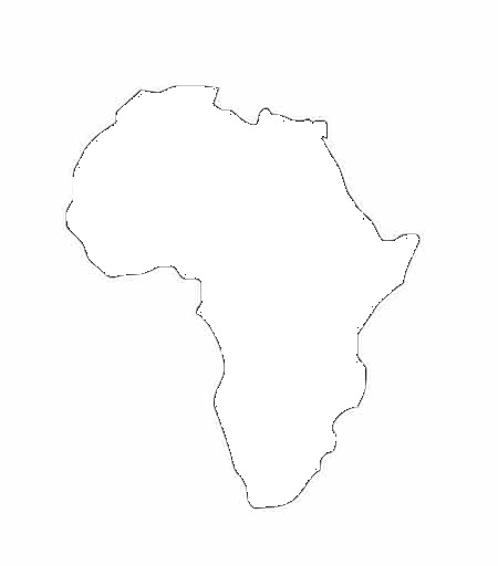 carte-Afrique Montaje fotografico