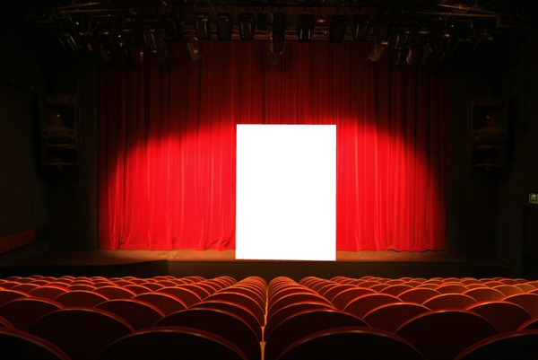 theatre rideaux Fotomontagem