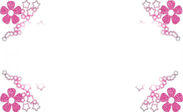pink girly Photo frame effect