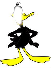 daffy duck フォトモンタージュ