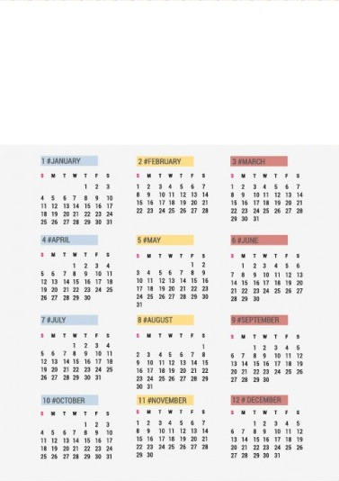Calendrier Montage photo