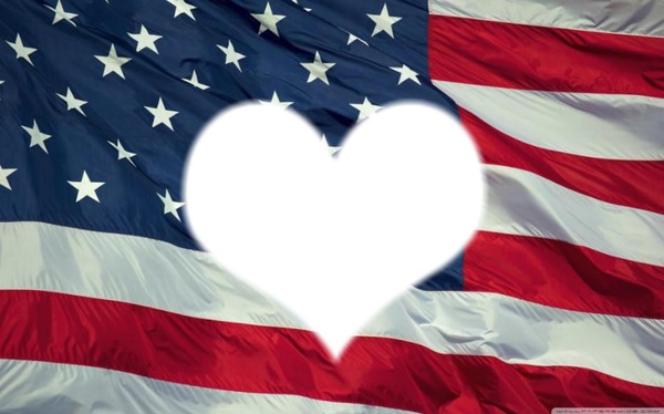 I Love You USA Fotomontáž