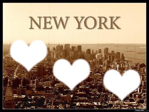 New york <3 Photomontage