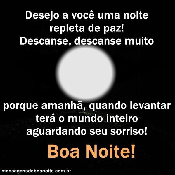 Boa Noite!! By"Maria Ribeiro" Fotomontāža
