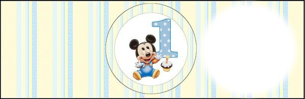 mickey mouse 1 Photo frame effect