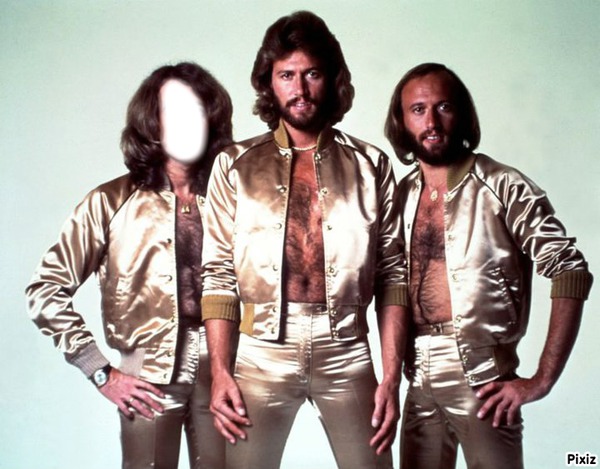 bee gees Photo frame effect