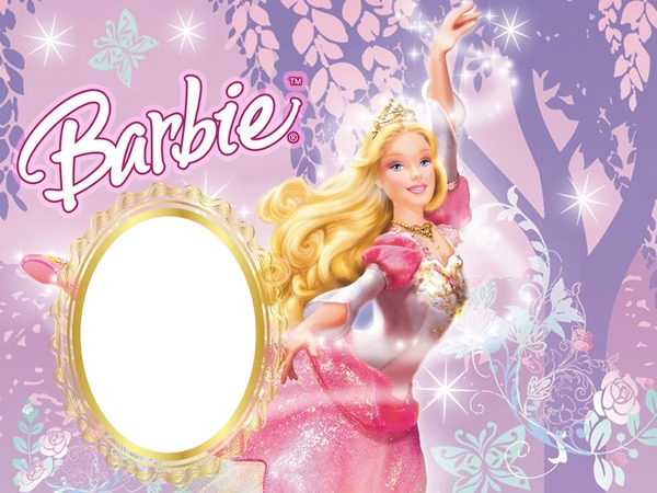 Barbie Doce Photo frame effect
