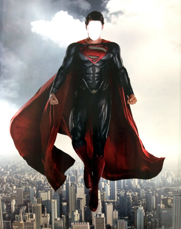 superman 2013 Fotomontáž