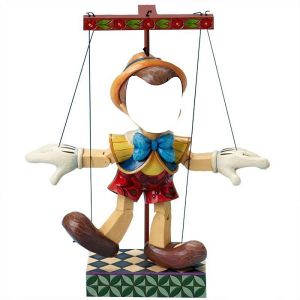 visage Pinocchio Valokuvamontaasi