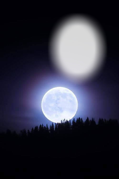 Moonlight Photo frame effect