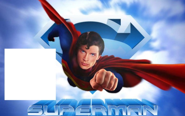 SUPERMAN Fotomontage